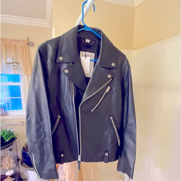 #Coach Moto jacket - Picture 1 of 14